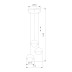 Подвесная люстра TK Lighting 10206 Bono