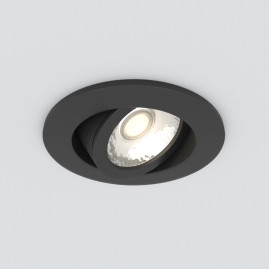 Встраиваемый светодиодный светильник Elektrostandard 15272/LED черный a056031