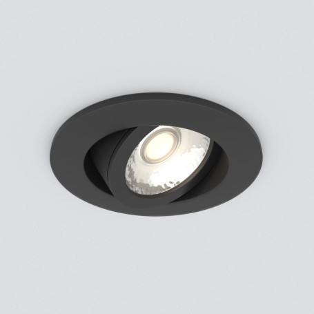 Встраиваемый светодиодный светильник Elektrostandard 15272/LED черный a056031