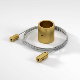 Подвес для круглого гибкого неона Elektrostandard Full Light FL 2830 латунь 2 м a063440
