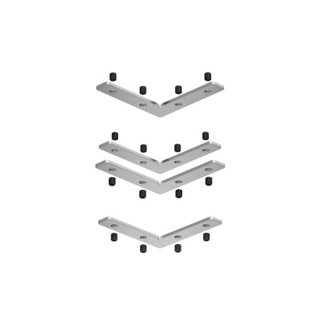 Соединитель угловой Denkirs Smart Slott TR2019-AL