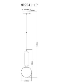 Подвесной светильник MyFar Pierre MR2241-1P