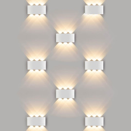 Уличный настенный светодиодный светильник Elektrostandard 1551 Techno LED Twinky Trio a038420