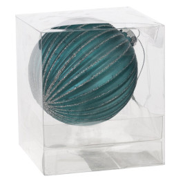 Украшение новогоднее &quot;Шар&quot;, D 10 см, L10 W10 H12 см