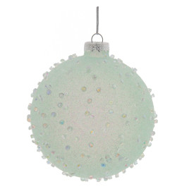 Украшение новогоднее &quot;Шар&quot;, D 10 см, L10 W10 H12 см