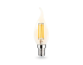 Лампа светодиодная Свеча на ветру CF35 15W 2700K Ambrella light Bulding 351523