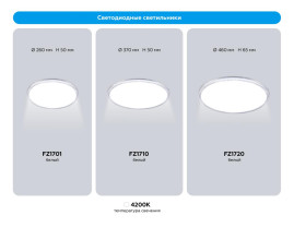 Светильник Ambrella Light ORBITAL FZ1710