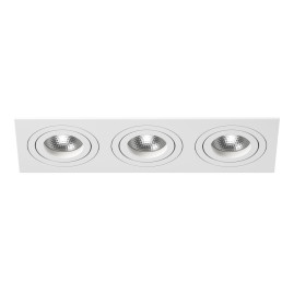 Комплект из светильника и рамки Lightstar Intero 16 (217536+217606+217606+217606) i536060606