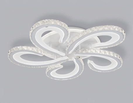 Потолочная светодиодная люстра Ambrella light Acrylica Ice FA1703