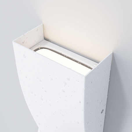 Уличный настенный светодиодный светильник Maytoni Twist O040WL-L11W3K