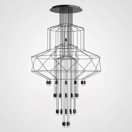Подвесная люстра Imperium Loft Vibia Wireflow 75394-22
