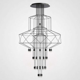 Подвесная люстра Imperium Loft Vibia Wireflow 75394-22