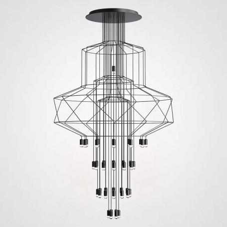Подвесная люстра Imperium Loft Vibia Wireflow 75394-22