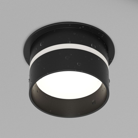 Встраиваемый светильник Denkirs Ribe DK2404-BK