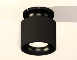Комплект накладного светильника Ambrella light Techno Spot XS7511061 SBK/PBK черный песок/черный полированный (N7926, C7511, N7011)