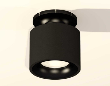 Комплект накладного светильника Ambrella light Techno Spot XS7511061 SBK/PBK черный песок/черный полированный (N7926, C7511, N7011)