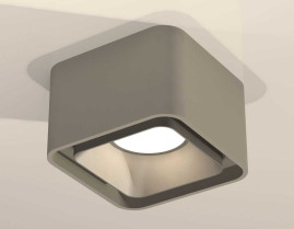 Комплект накладного светильника Ambrella light Techno Spot XS7834003 SGR/SSL серый песок/серебро песок (C7834, N7703)