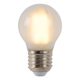 Лампа светодиодная диммируемая Lucide E27 4W 2700K матовая 49021/04/67