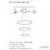 Подвесной светодиодный светильник iLedex Axis 10112P/3-63W-3000K (8/6/4) BR
