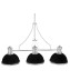 Подвесная люстра Lumina Deco Ettore LDP 710-3 BK+CHR