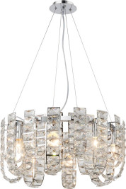 Люстра подвесная хрустальная 2172/09/08P Stilfort, серия Umiko