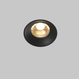 Встраиваемый светильник Maytoni Technical Downlight Round DL058-12W2.7K-TRS-B