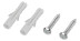 Накладной светильник ЭРА OL15 GU10 WH Б0049041