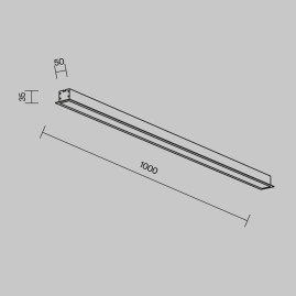 Линейный светильник Maytoni Technical LL313003