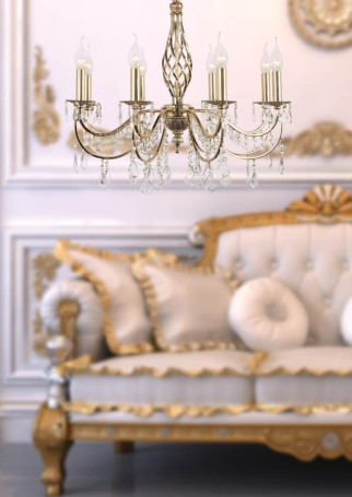 Подвесная люстра Arti Lampadari Deco E 1.1.8.600 G