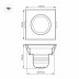 Мебельный светодиодный светильник Arlight LTM-S46x46WH 3W Warm White 30deg 015392