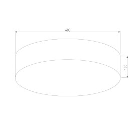 Потолочный светильник TK Lighting 1581 Rondo White