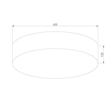 Потолочный светильник TK Lighting 1581 Rondo White