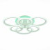 Потолочная светодиодная люстра Evoluce Cerina SLE500652-06RGB