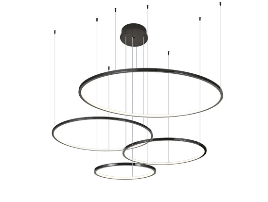 Подвесная люстра Newport 15104/S black glossy М0069337