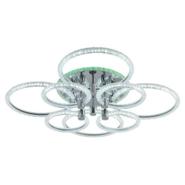 Потолочная светодиодная люстра Profit Light 8024/4+4 CHR