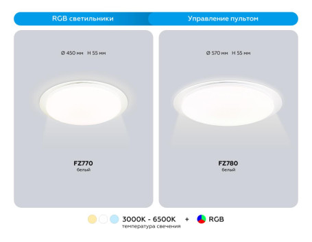 Светильник Ambrella Light ORBITAL FZ780