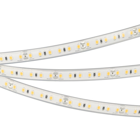 Светодиодная влагозащищенная лента Arlight 8W/m 120Led/m 2835SMD холодный белый 5M RTW-PU-A120-10.5mm 24V White6000 029391(3)