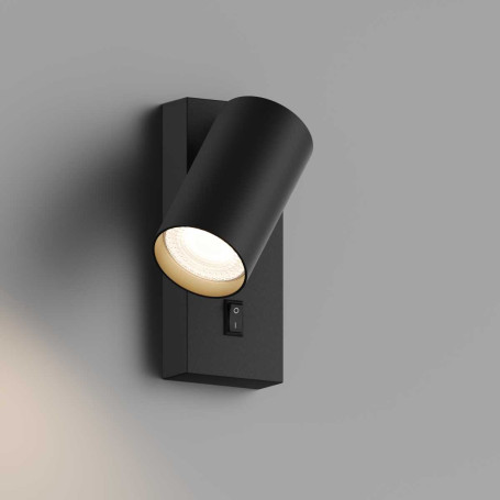 Настенный светильник Hesby Lighting Edge IP20, 35Вт, GU10, черный HSBL_0125