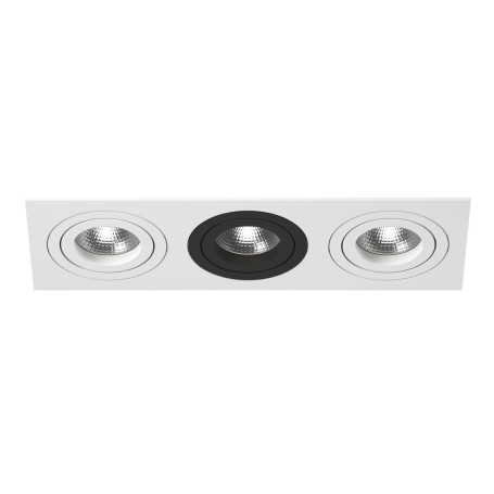 Комплект из светильника и рамки Lightstar Intero 16 (217536+217606+217607+217606) i536060706